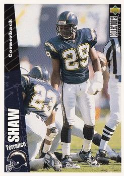 Terrance Shaw San Diego Chargers 1996 Upper Deck Collector's Choice NFL #373